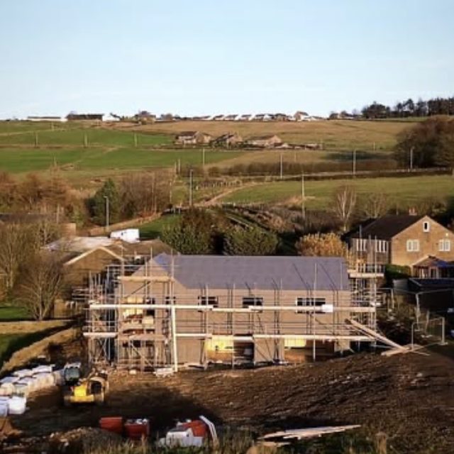 New build project progressing nicely out in the Yorkshire countryside.